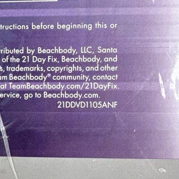 21 Day Fix Plyo Fix Beachbody Fat-Blasting Cardio Workout DVD New Sealed 2014 - Picture 6 of 6